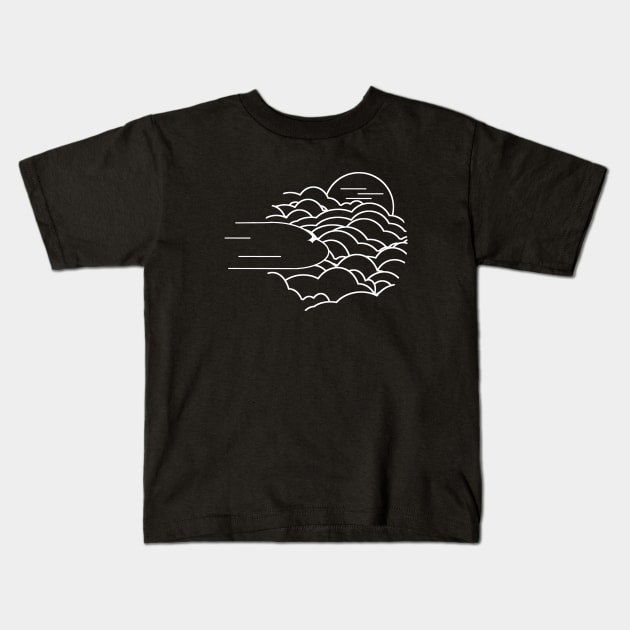 AIRPLANE Kids T-Shirt by onora